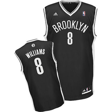 Deron Williams Brooklyn Nets black Road jersey