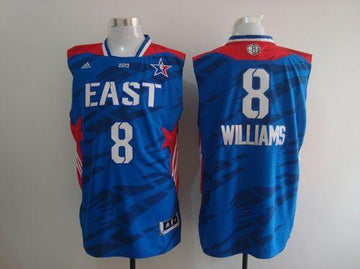 Deron Williams Brooklyn Nets blue jersey