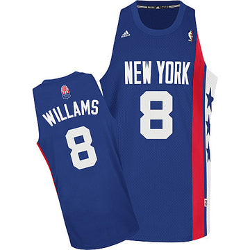 Deron Williams Brooklyn Nets blue Classic jersey