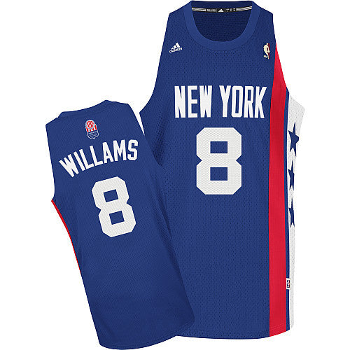 Deron Williams Brooklyn Nets blue Classic jersey