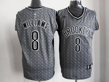 Deron Williams Brooklyn Nets grey Fashion Static jersey