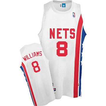 Deron Williams Brooklyn Nets white Classic jersey