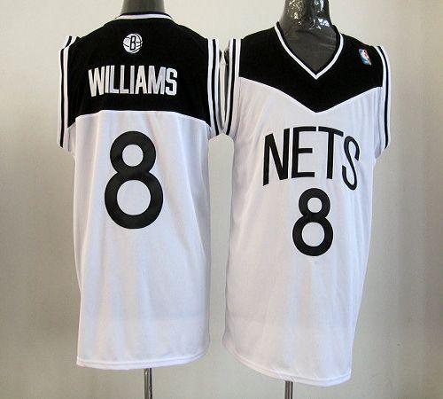 Deron Williams Brooklyn Nets white Home jersey