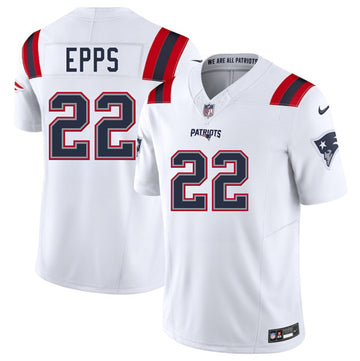 Marcus Epps New England Patriots white jersey