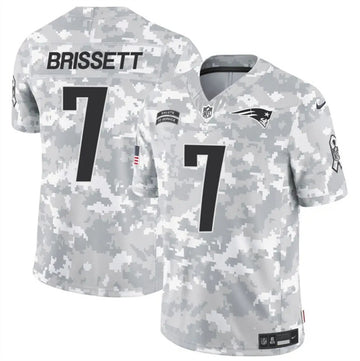 Jacoby Brissett New England Patriots camo Salute To Service jersey