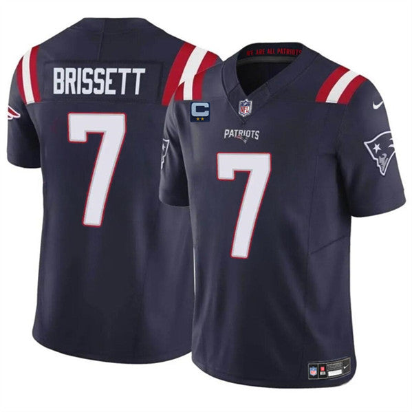 Jacoby Brissett New England Patriots navy jersey