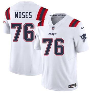 Morgan Moses New England Patriots white FUSE jersey
