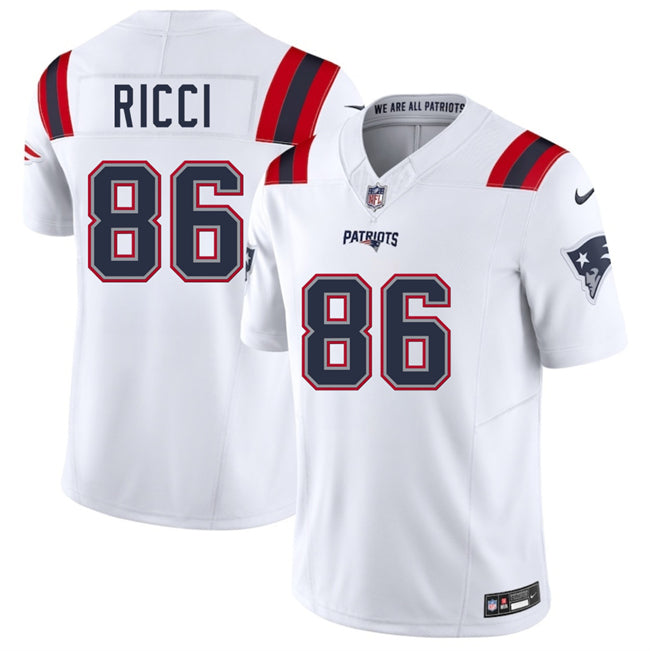 Giovanni Ricci New England Patriots white jersey