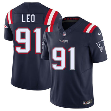 Titus Leo New England Patriots navy jersey