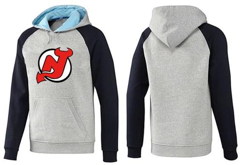 Pullover Hoodie New Jersey Devils grey jersey