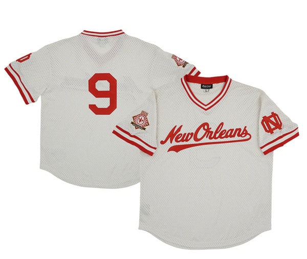 New Orleans Pelicans cream jersey