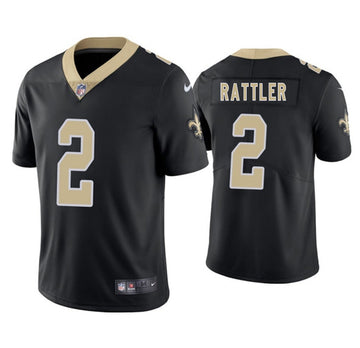 Spencer Rattler New Orleans Saints black jersey
