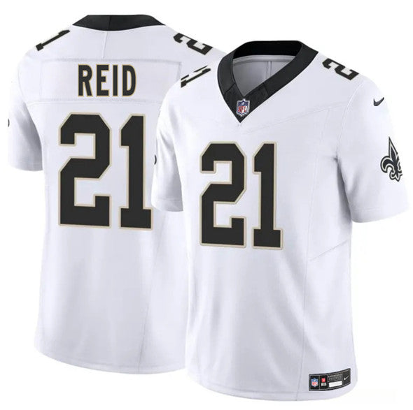 Justin Reid New Orleans Saints white FUSE jersey