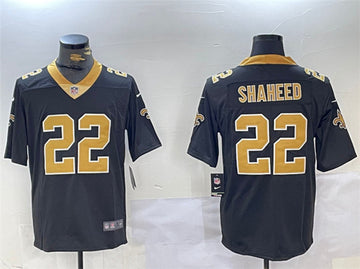 Rashid Shaheed New Orleans Saints black jersey