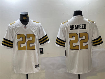 Rashid Shaheed New Orleans Saints white jersey