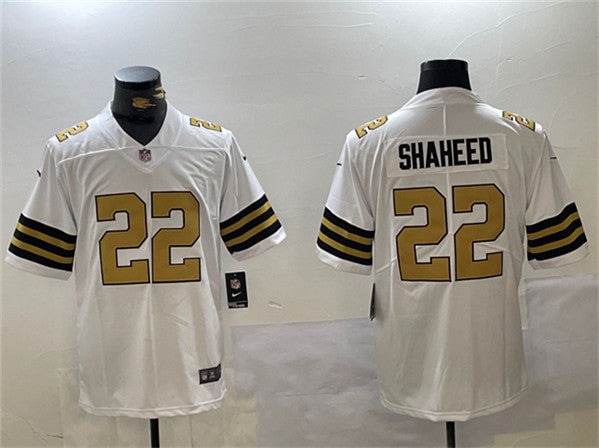 Rashid Shaheed New Orleans Saints white jersey