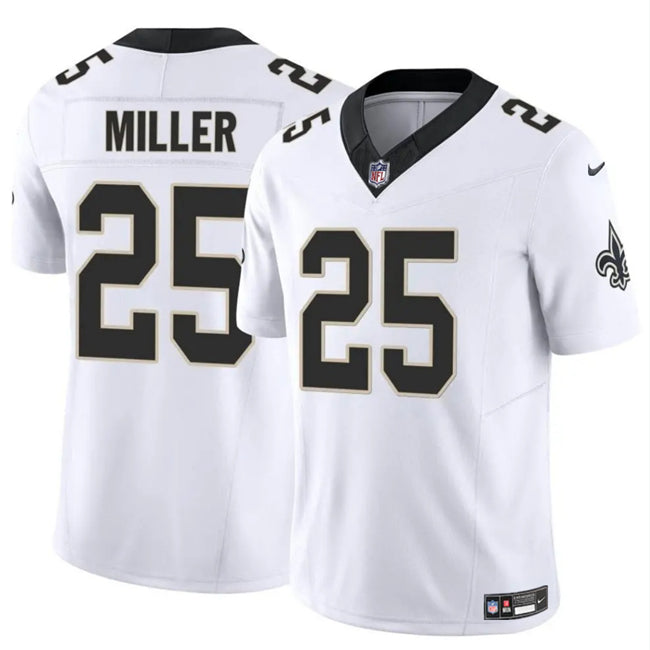 Kendre Miller New Orleans Saints white jersey