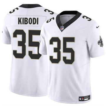 Jacob Kibodi New Orleans Saints white jersey
