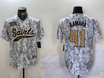 Alvin Kamara New Orleans Saints camo Salute To Service jersey