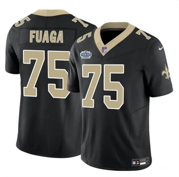 Taliese Fuaga New Orleans Saints black jersey