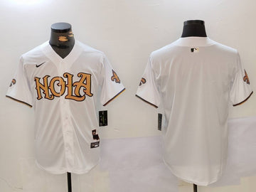 Custom New Orleans Saints white jersey