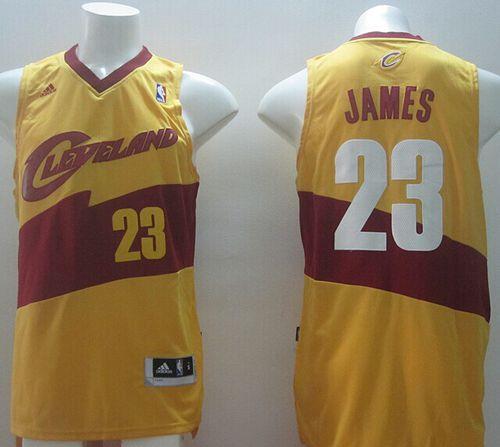 New Revolution Cleveland Cavaliers yellow jersey