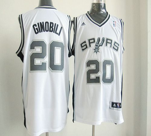 New Revolution San Antonio Spurs white jersey
