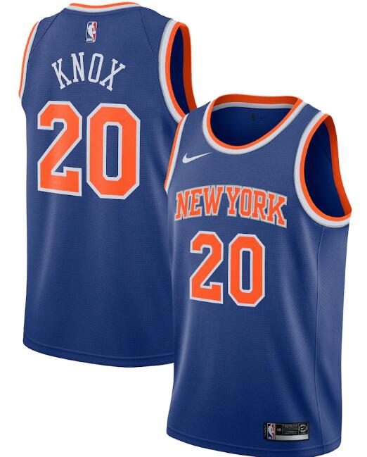 New York Knicks blue jersey
