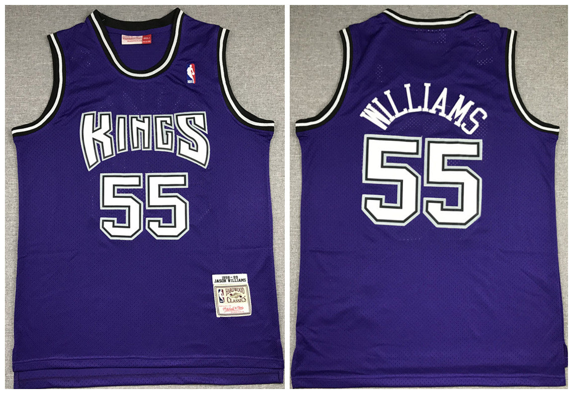 New York Knicks purple Throwback jersey