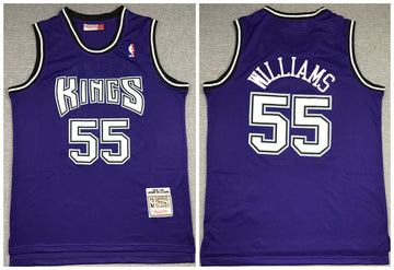 New York Knicks purple Throwback jersey