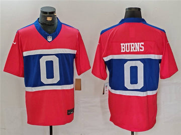 Brian Burns Century New York Giants red Alternate jersey