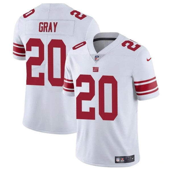 Eric Gray New York Giants white jersey