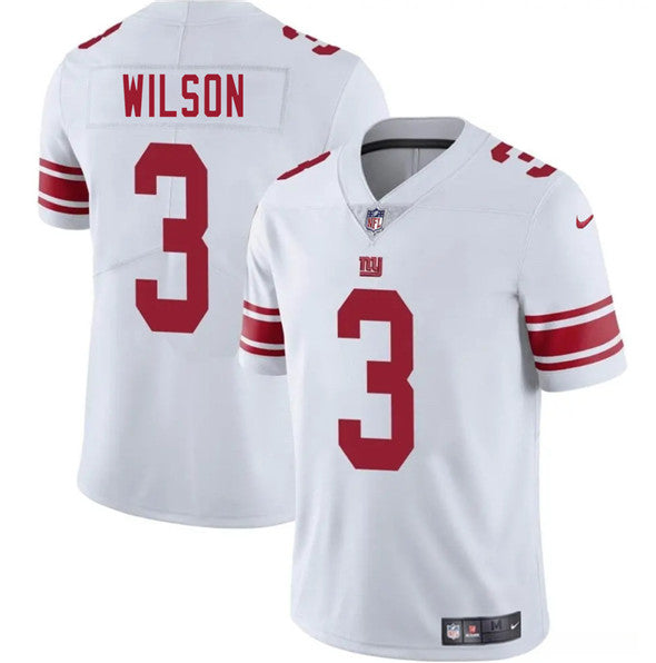 Russell Wilson New York Giants white jersey