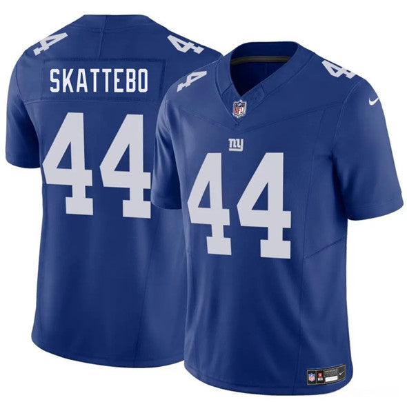 Cam Skattebo New York Giants blue jersey