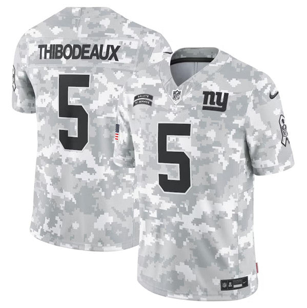 Kayvon Thibodeaux Arctic New York Giants camo Salute To Service jersey