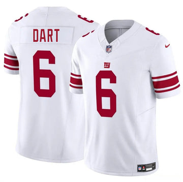 Jaxson Dart New York Giants white jersey