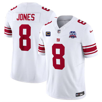 Daniel Jones New York Giants white jersey