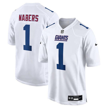Custom New York Giants white jersey