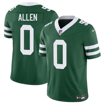 Braelon Allen New York Jets green Throwback jersey