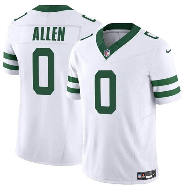 Braelon Allen New York Jets white jersey