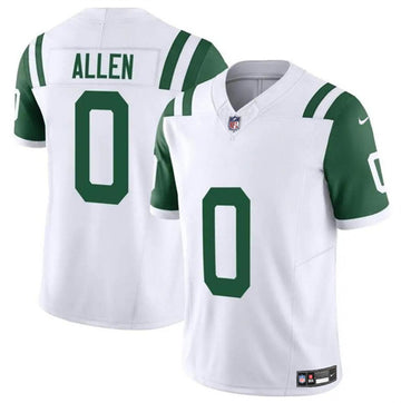 Braelon Allen New York Jets white Alternate jersey