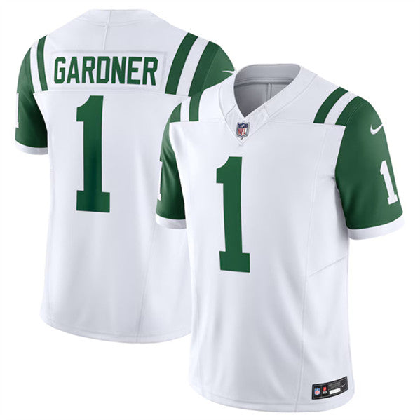 Ahmad Sauce Gardner New York Jets white Alternate jersey