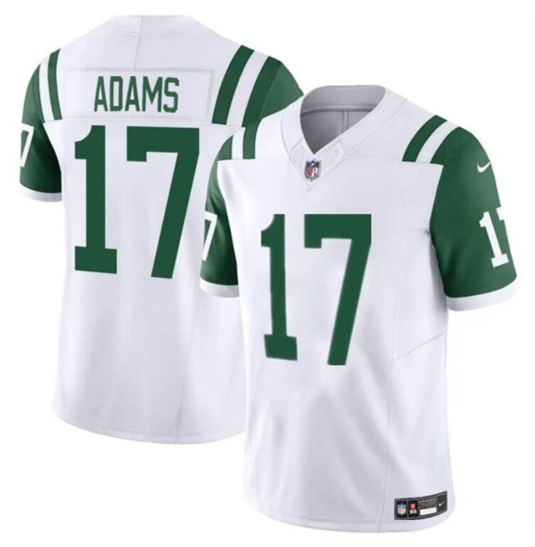 Davante Adams New York Jets white Alternate jersey
