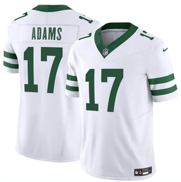 Davante Adams New York Jets white jersey