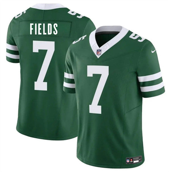 Justin Fields New York Jets green jersey