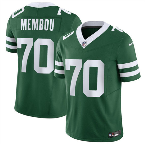 Armand Membou New York Jets green jersey