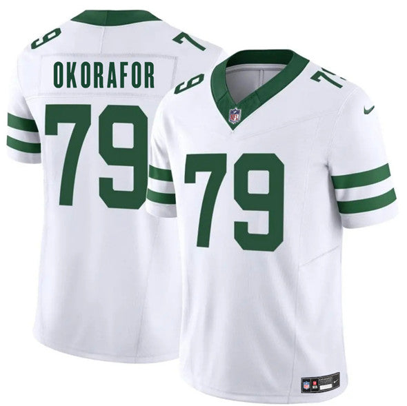 Chukwuma Okorafor New York Jets white FUSE jersey