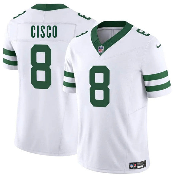 Andre Cisco New York Jets white FUSE jersey