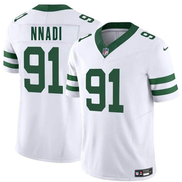 Derrick Nnadi New York Jets white FUSE jersey