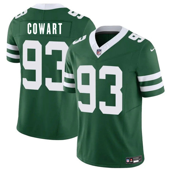 Byron Cowart New York Jets green jersey